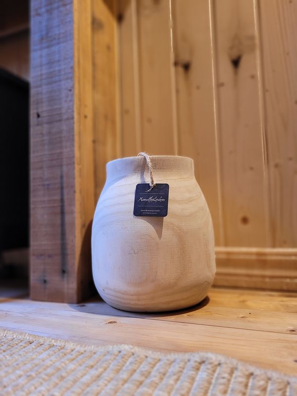Dekovase &quot;Holz&quot;