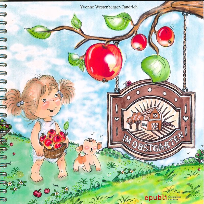 Malbuch &quot;Im Obstgarten&quot;