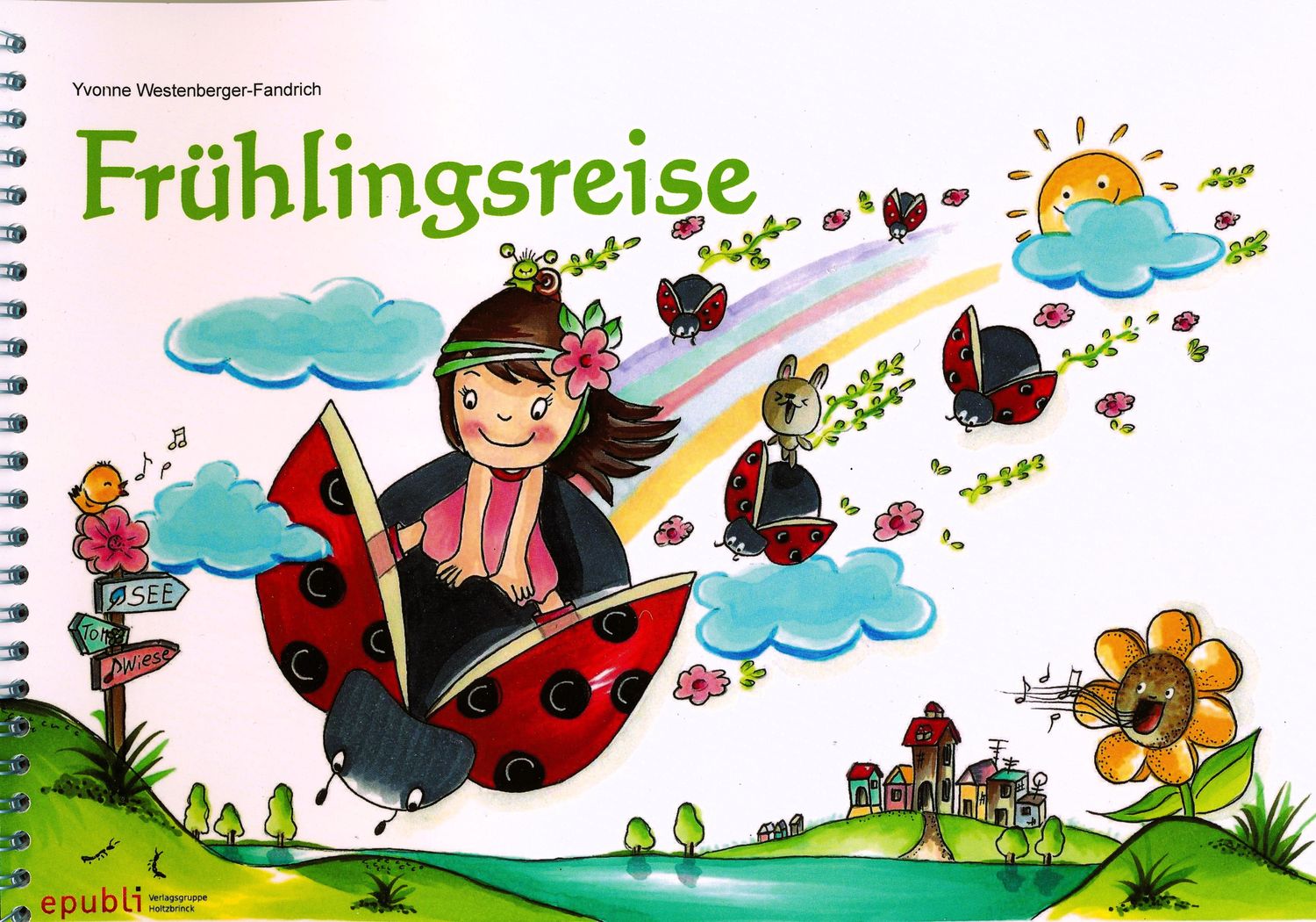 Malbuch &quot;Frühlingsreise&quot;