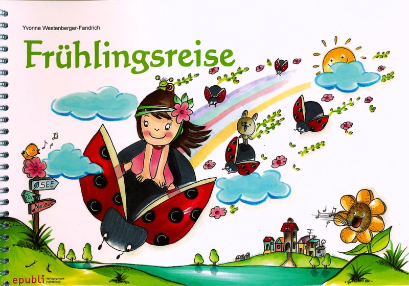 Malbuch &quot;Frühlingsreise&quot;