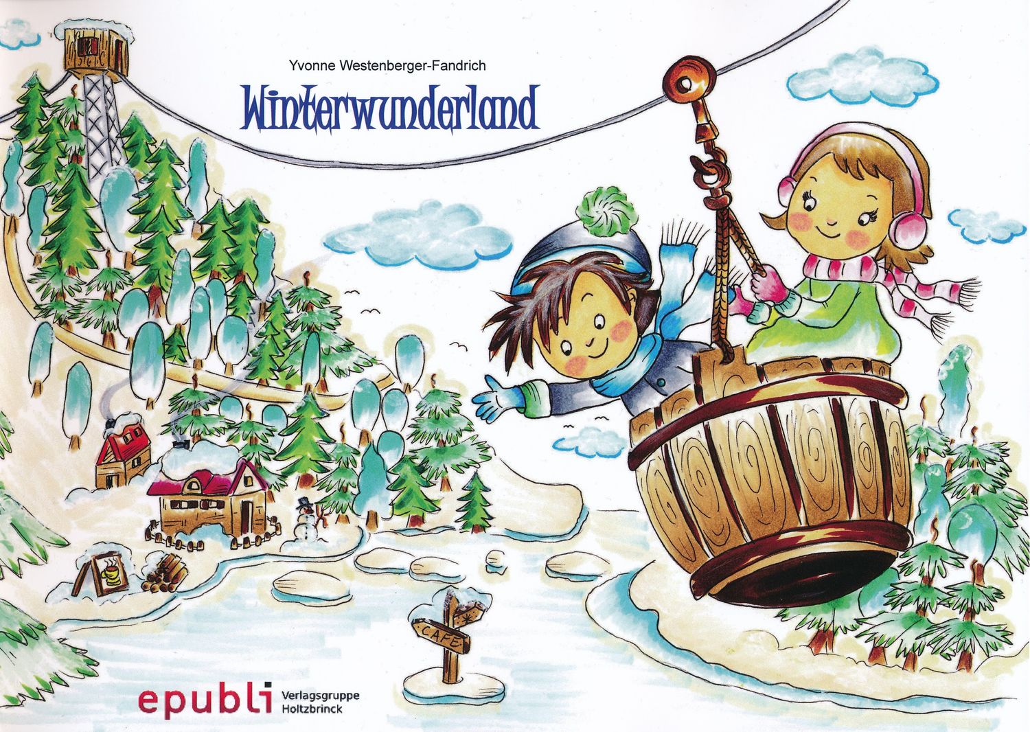 Malbuch &quot;Winterwunderland&quot;