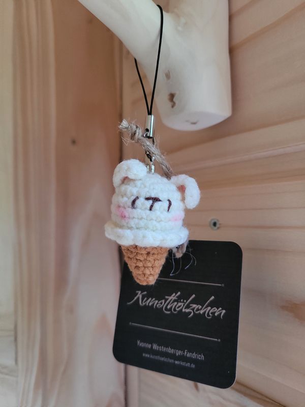 Schlüsselanhänger &quot;Schneehase&quot;
