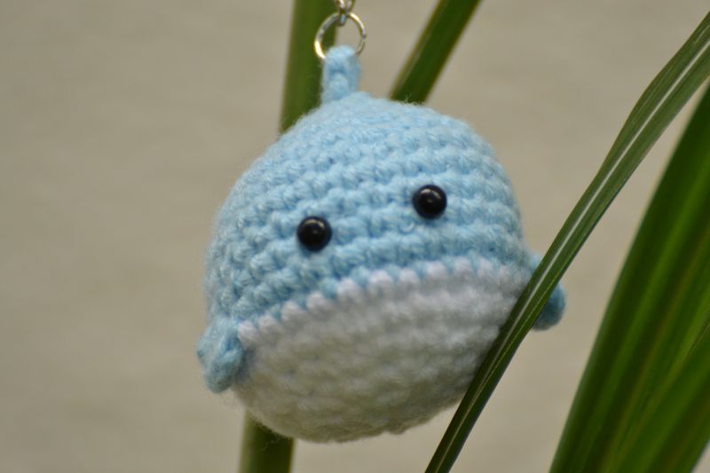 Schlüsselanhänger &quot;Kleiner Blauwal&quot;