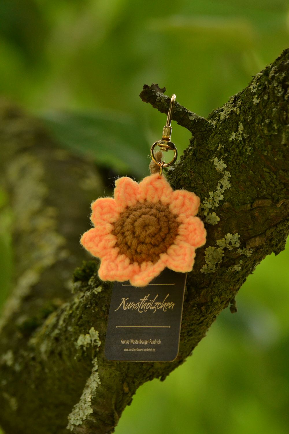 Schlüsselanhänger &quot;Sonnenblume&quot;