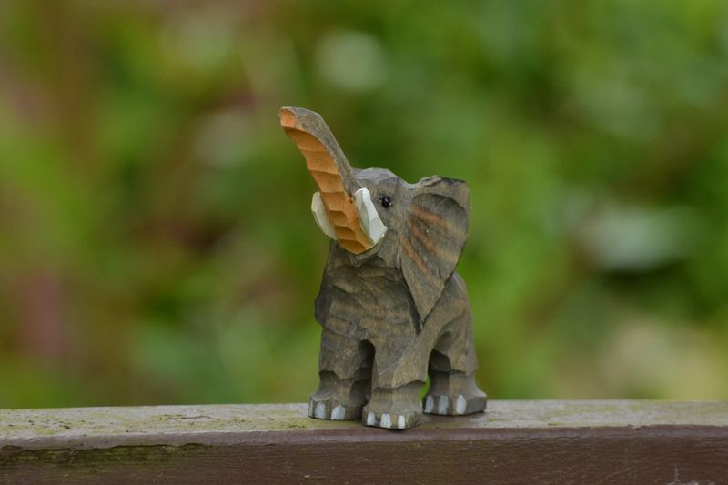 Schnitzfigur &quot;Elefant&quot;