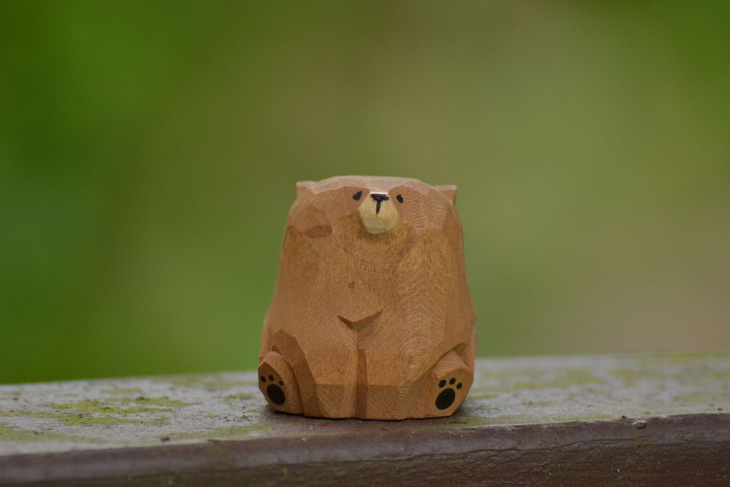 Schnitzfigur &quot;Braunbär&quot;