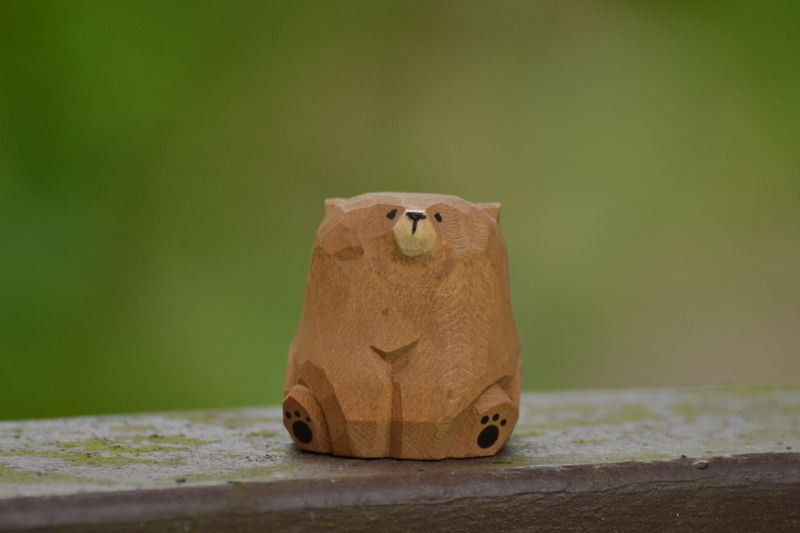 Schnitzfigur &quot;Braunbär&quot;