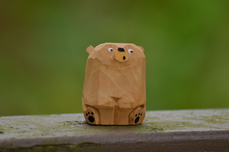 Schnitzfigur &quot;Grizzly&quot;