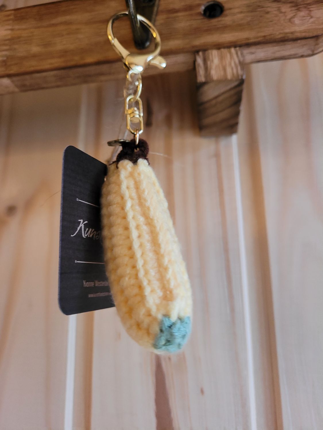 Amigurumi Schlüsselanhänger &quot;Banane&quot;