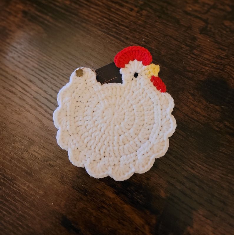 Amigurumi Untersetzer &quot;Huhn&quot;