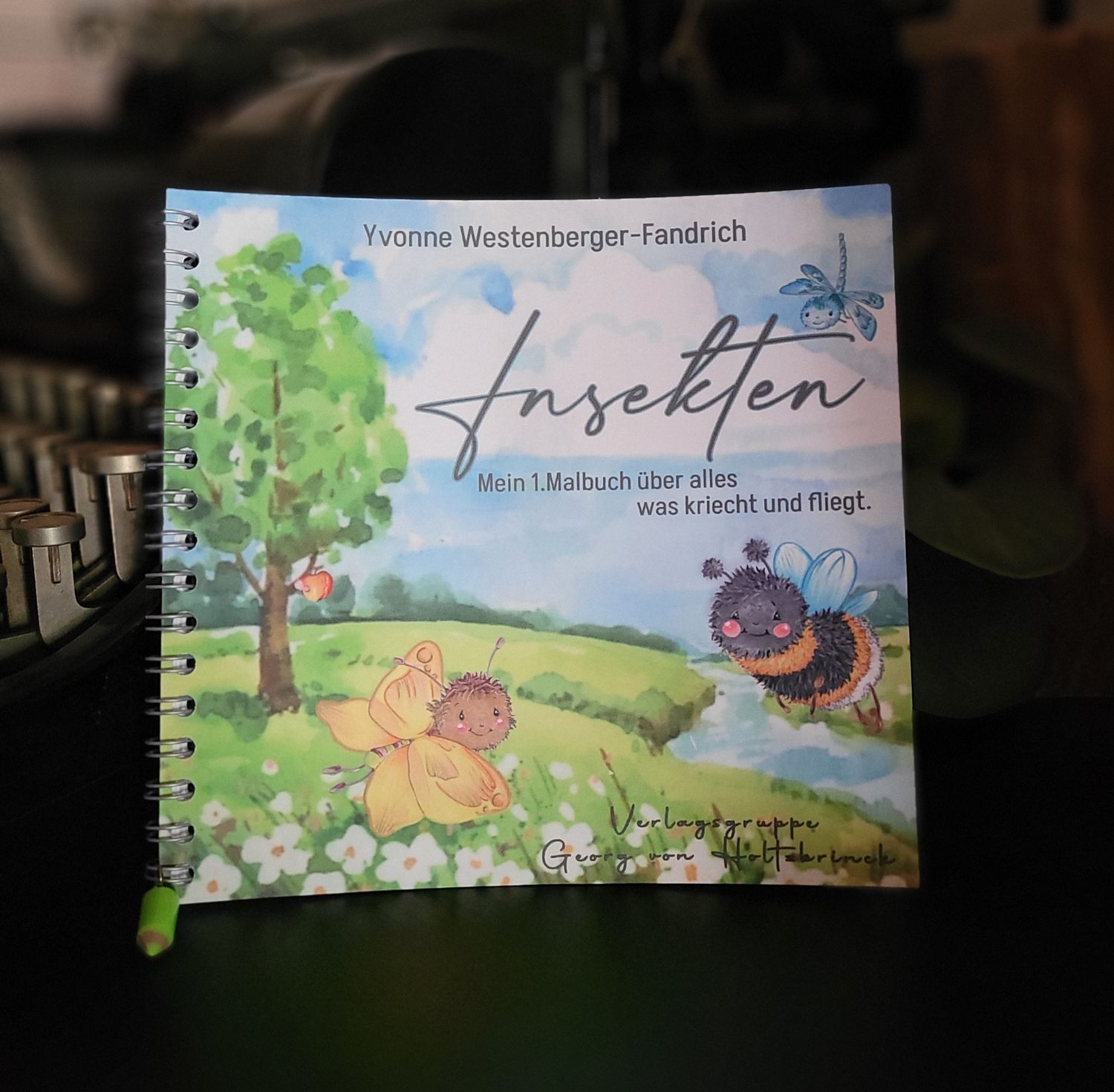 Insekten, Mein 1. Malbuch über alles was kriecht und fliegt.