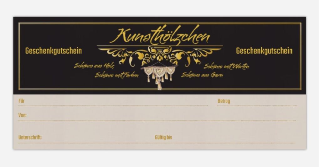 Gutschein "Standard"