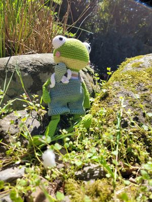 Amigurumi "Oskar mit Libelle"