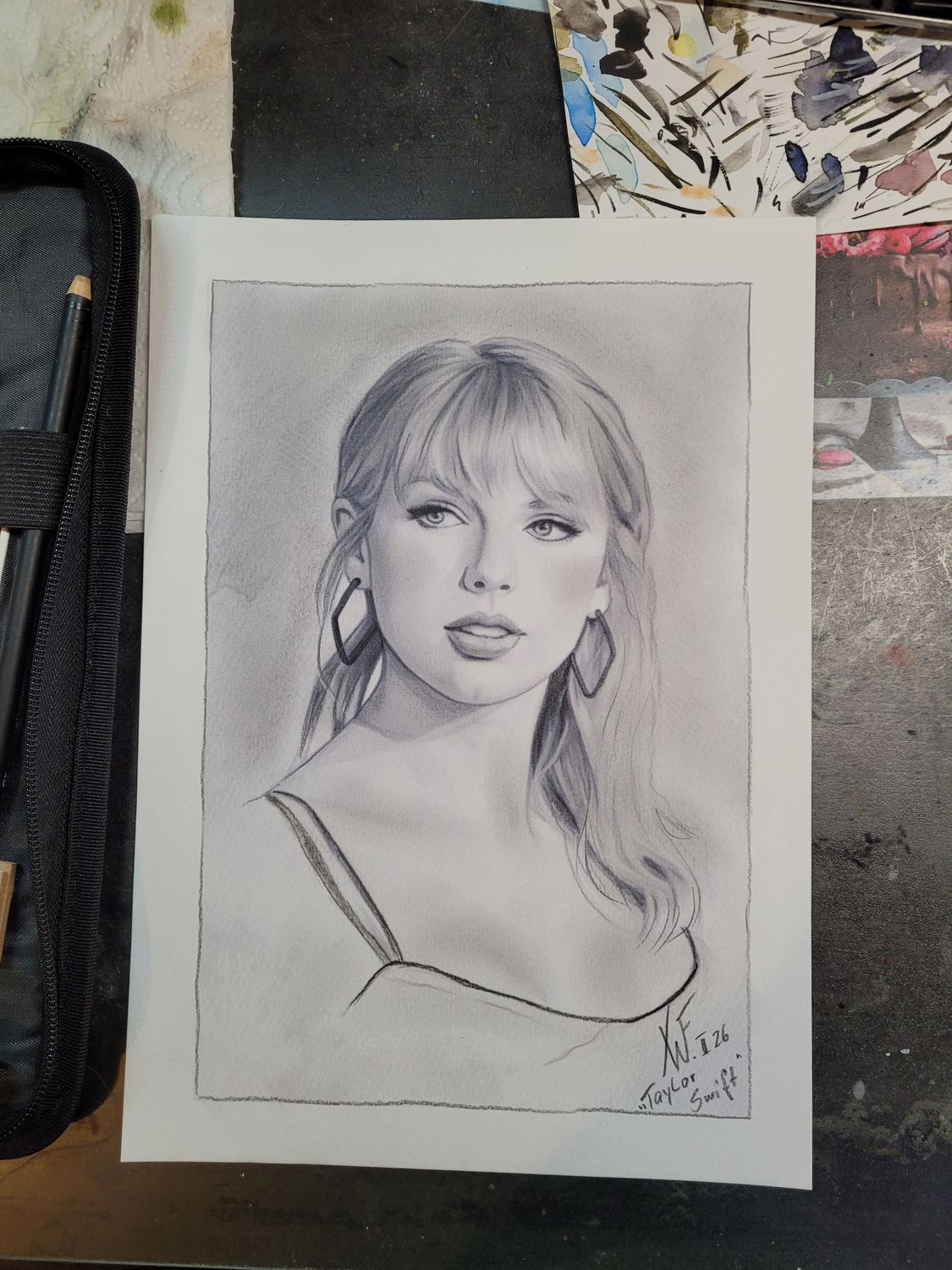 Kunstdruck "Taylor Swift"