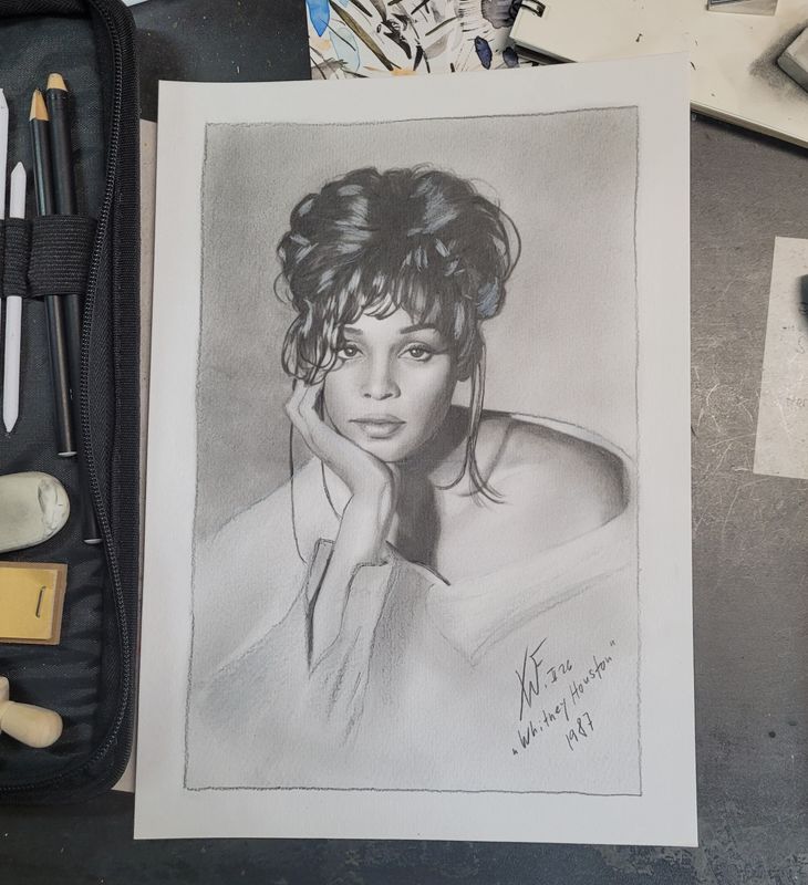 Kunstdruck "Whitney Houston" Kunstdruck "Whitney Houston"