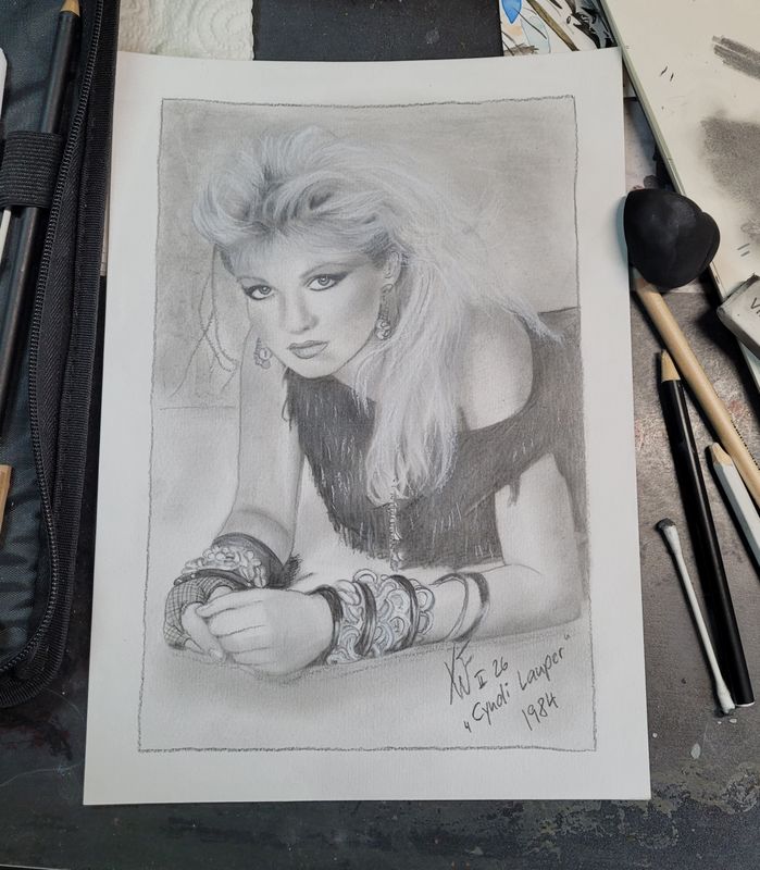 Kunstdruck "Cyndi Lauper" Kunstdruck "Cyndi Lauper"