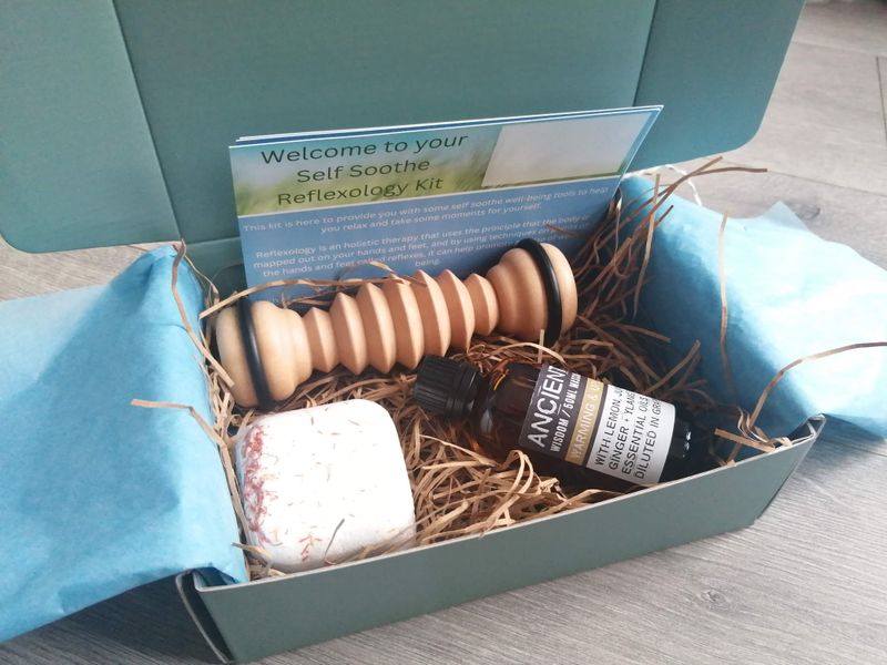 Self Soothe Reflexology Shower Gift Kit