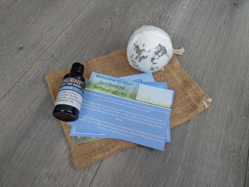 Self Soothe Reflexology Bath Gift Kit