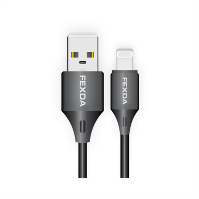 Fexda C10i Cable For iPhone (Black)