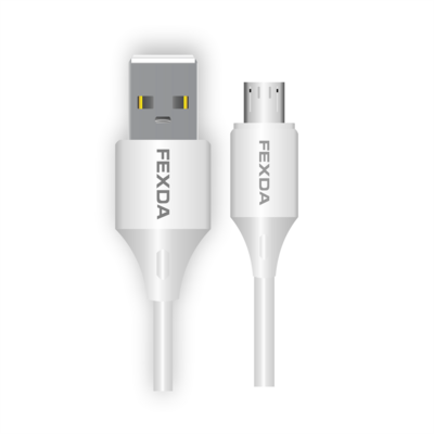 Fexda C10M Macro USB Cable For Android Phone (White)