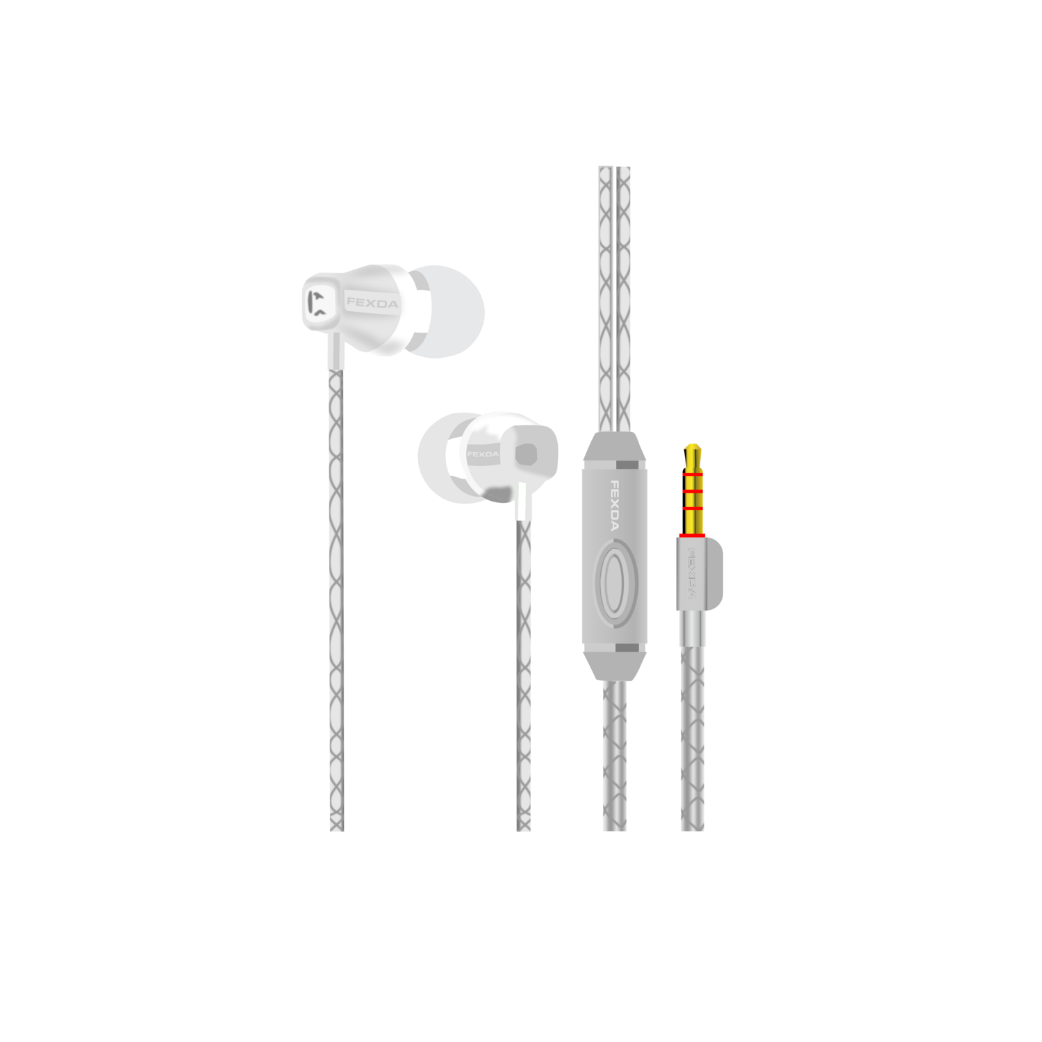 FE02  Earphone (White)