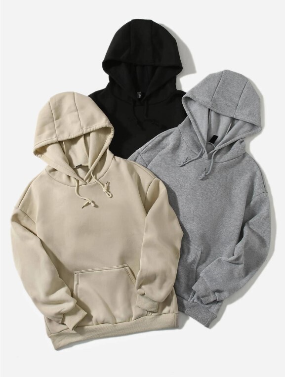 Kangaroo Pocket Thermal Lined Hoodie