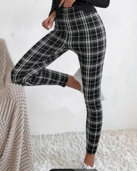 Checkered Leggings
