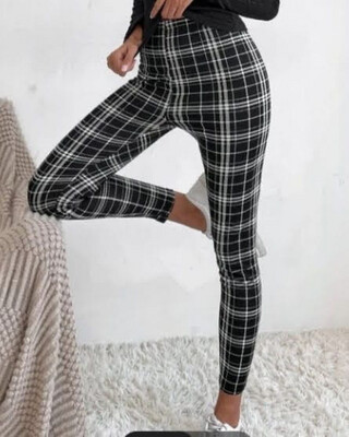 Checkered Leggings