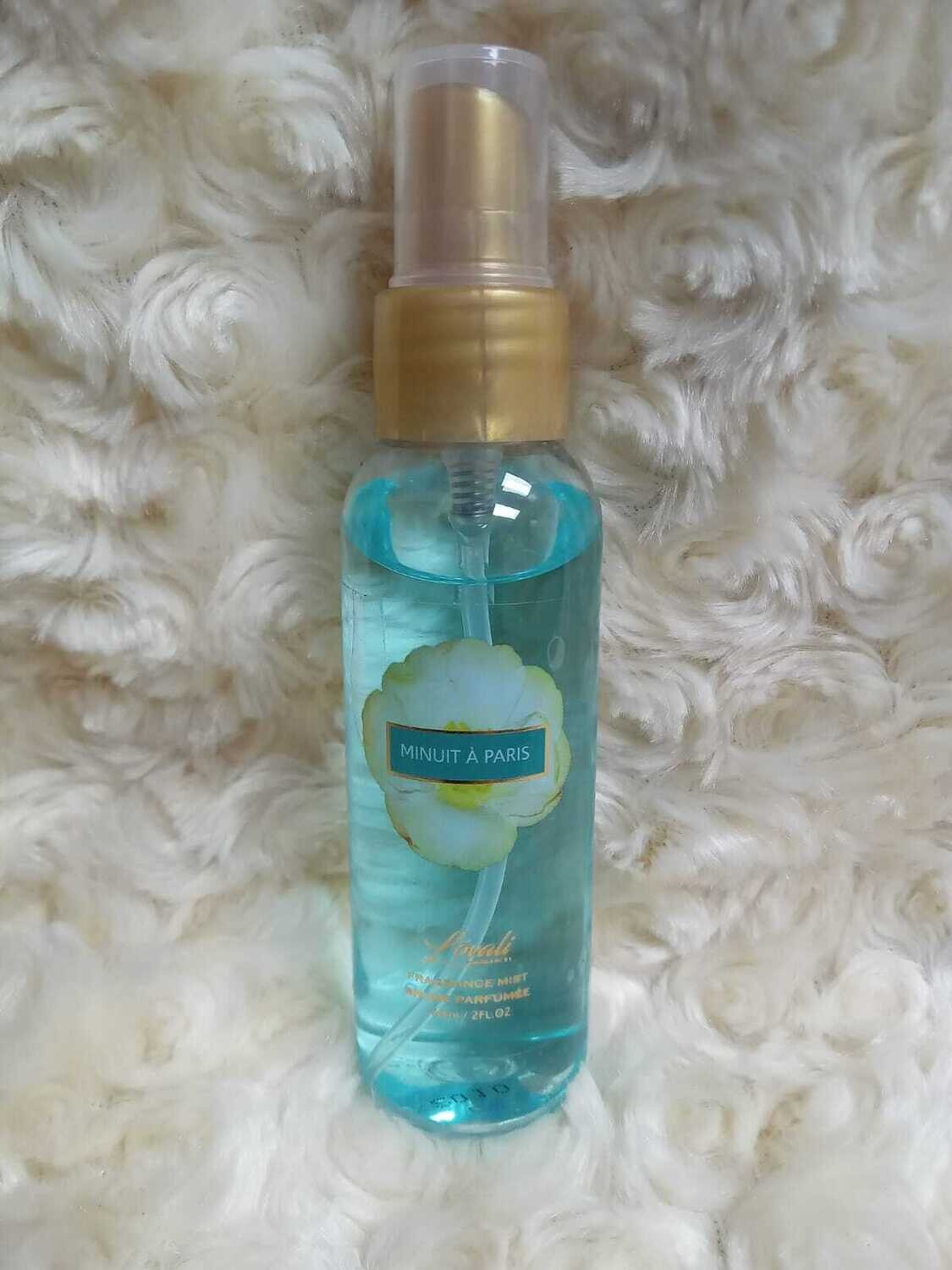 Lovali Fragrance Mist, Fragrance Mist: Minuit A Paris