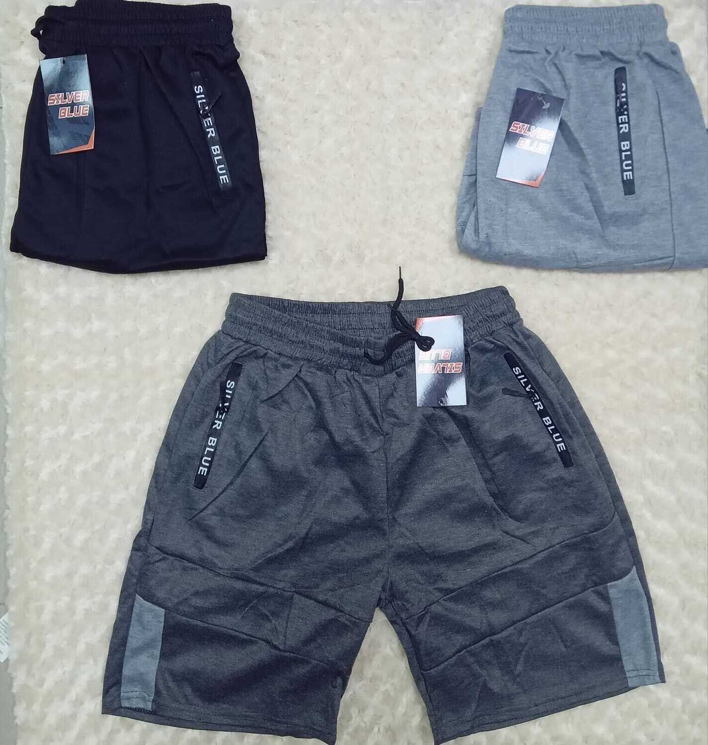 Silver Blue Shorts