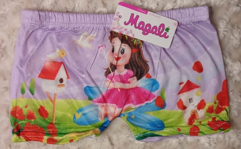 Magali girl shorts, Size: M, Color: Purple
