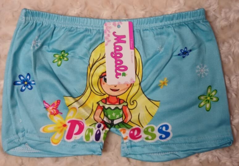 Magali Princess girl shorts, Size: M, Color: Blue