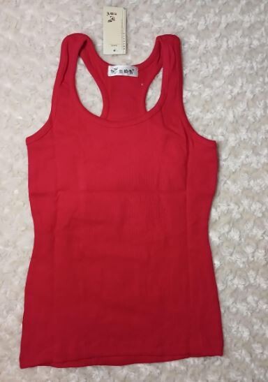 Women Vests, Size: M, Color: Red
