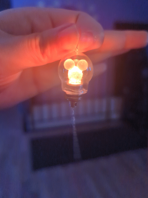 Mickey Balloon Light Up Earrings