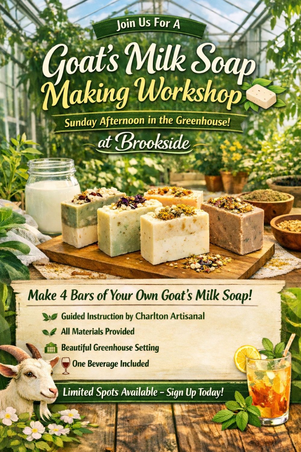 Goat Milk Soap Workshop