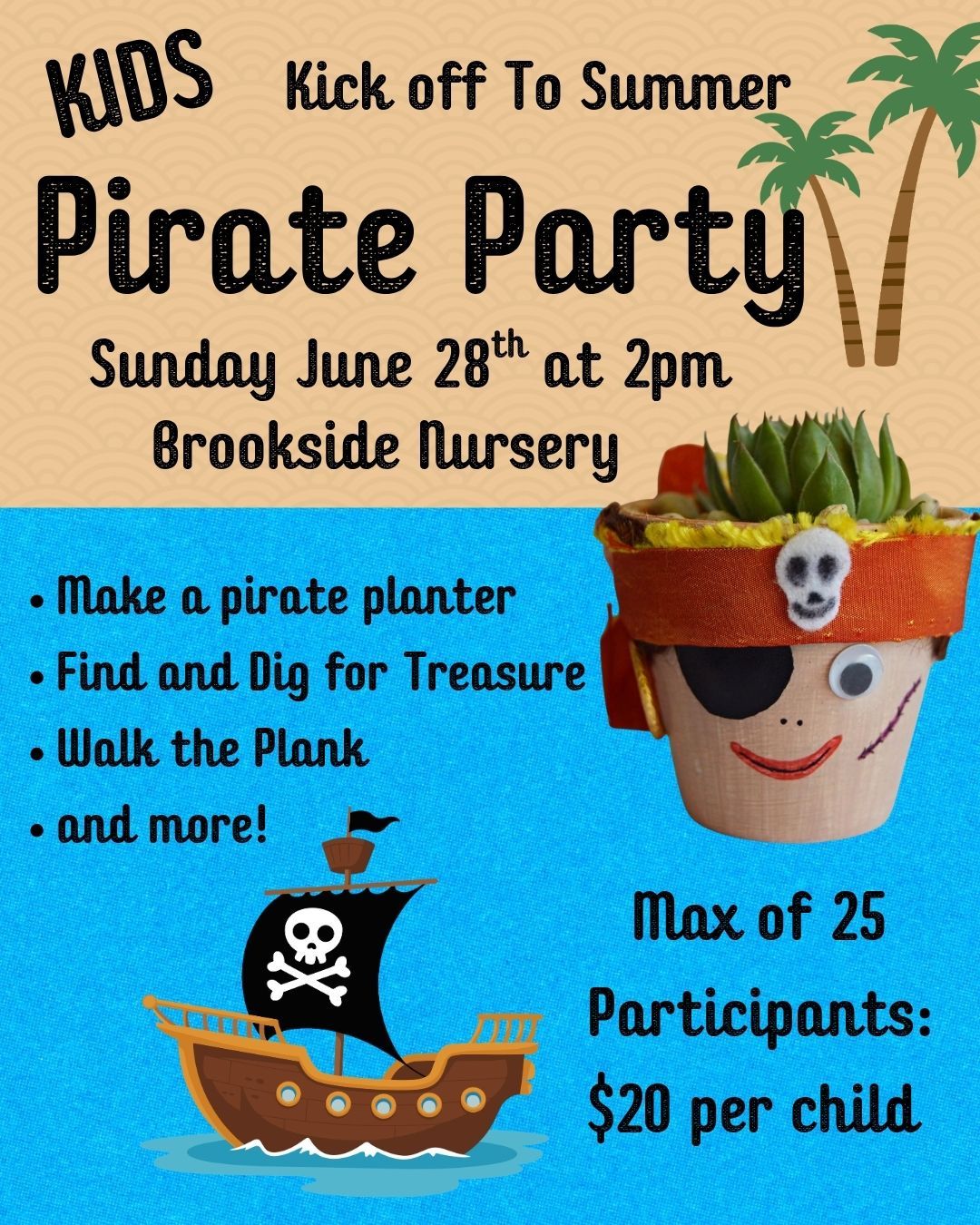 Pirate Party Kids Event