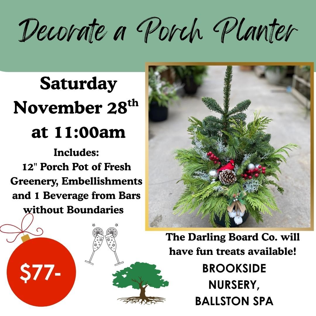 Nov 28th Porch Pot Dec. 11am