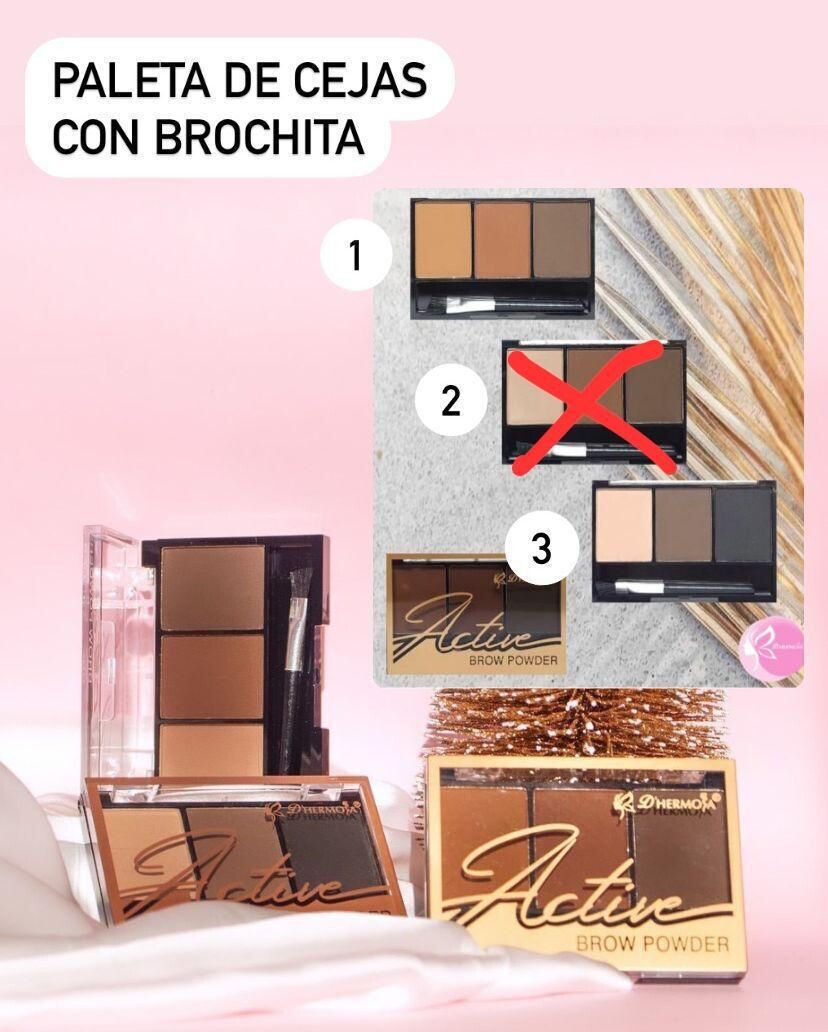 PALETITA DE CEJAS CON BROCHITA
