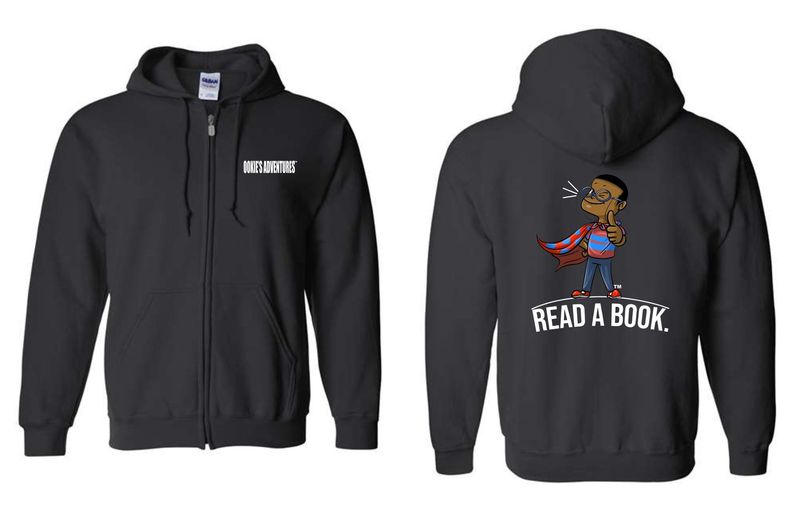 Ookie's Adventures Hoodie with Zipper