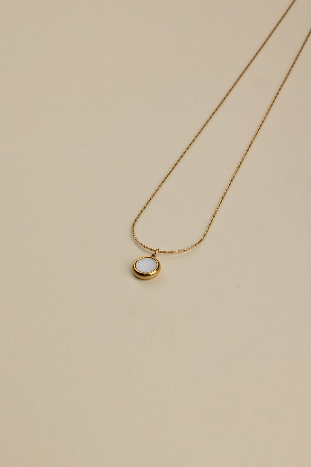 Signet necklace
