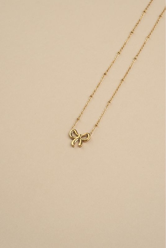 Bow Necklace