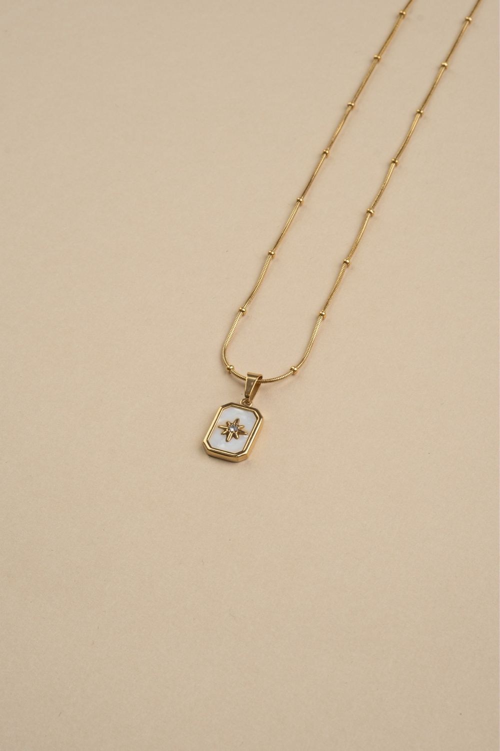 White Star Necklace