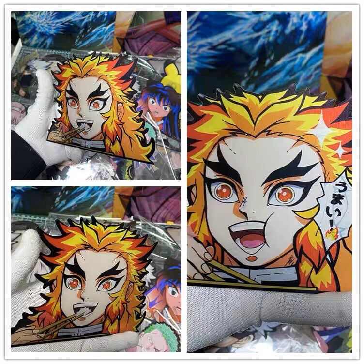 3D Motion Sticker Moving Poster Demon Slayer Collection Tanjiro Nezuko Rengoku mitsuri zenitsu