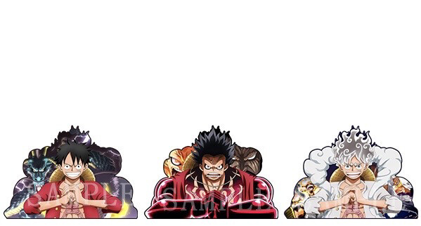 3D Motion Sticker Luffy Gear5 One Piece
