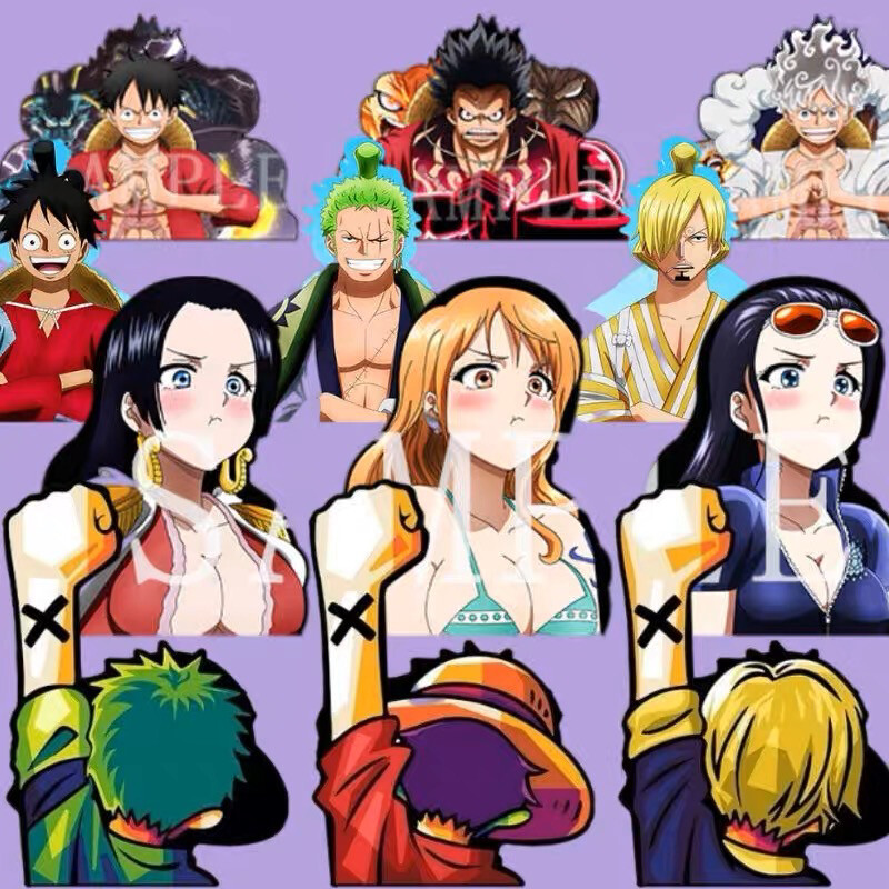 3D Motion Sticker One Piece collection Moving Poster