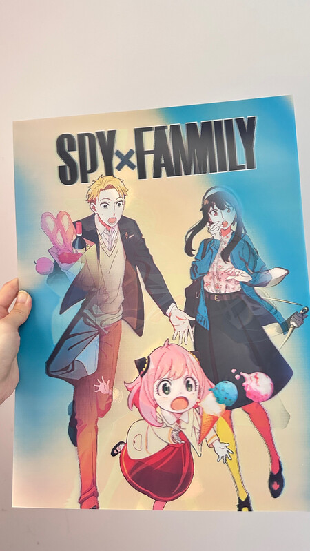 3D Motion Sticker Spy x Family