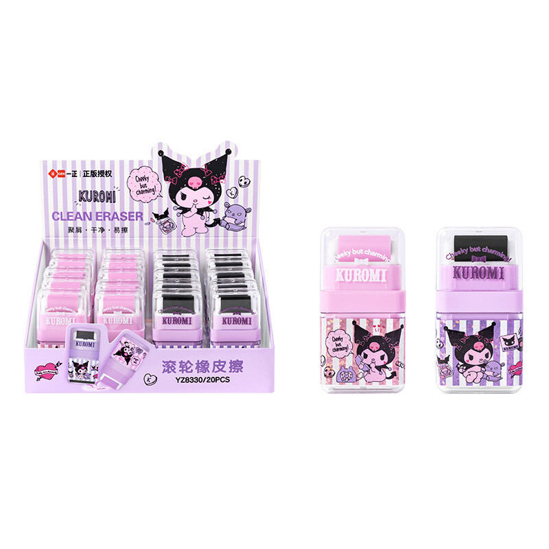 Sanrio Kuromi Roller Eraser Cute Stationary Gift