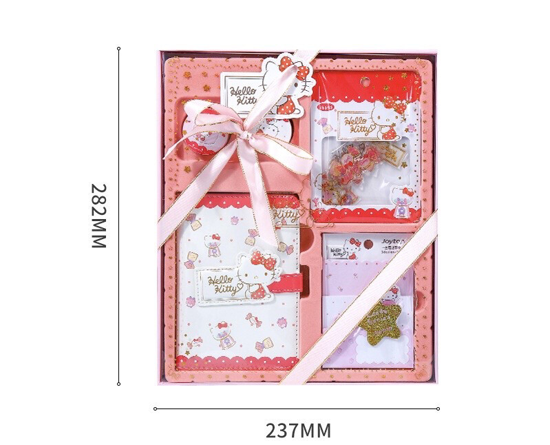Sanrio Journal Gift Box Fancy Kuromi Cinnamoroll Melody HelloKitty