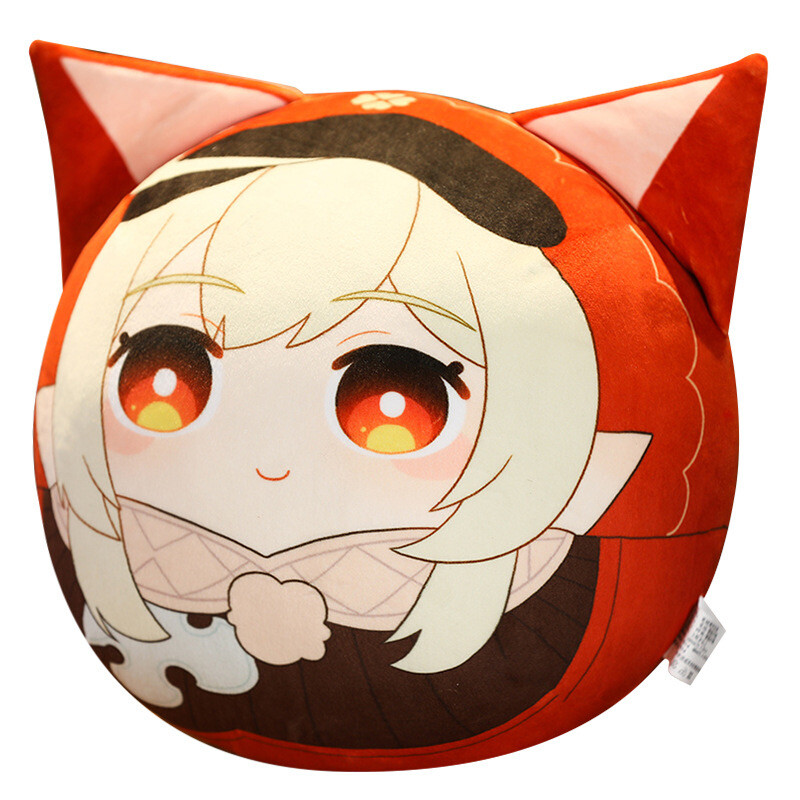 Genshin Impact Ball cushion Doughnut pillow Plush Stuffed Toy