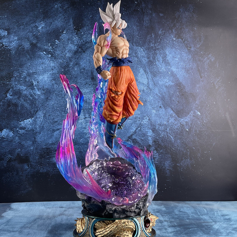 Dragon Ball Goku Ultra Instinct Large High Quality Figurine Super saiyan Anime